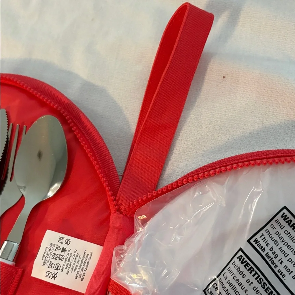 Sunnylife Sunset Picnic Bag with Plates and silverware